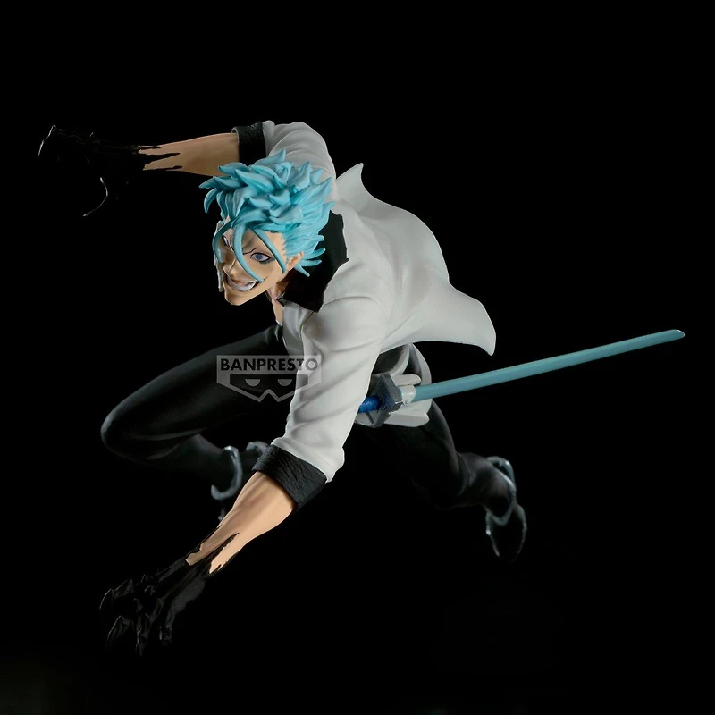 Banpresto Bleach Vibration Stars Grimmjow Jaegerjaques 6.7-in Statue