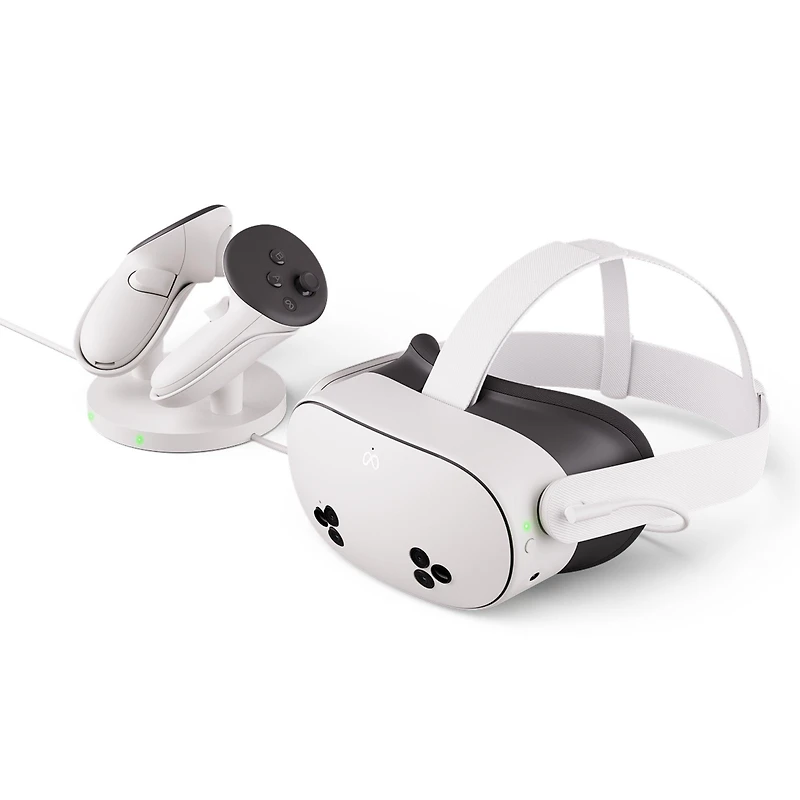 Meta Quest Compact Charging Dock -Works with Meta Quest 3/3S