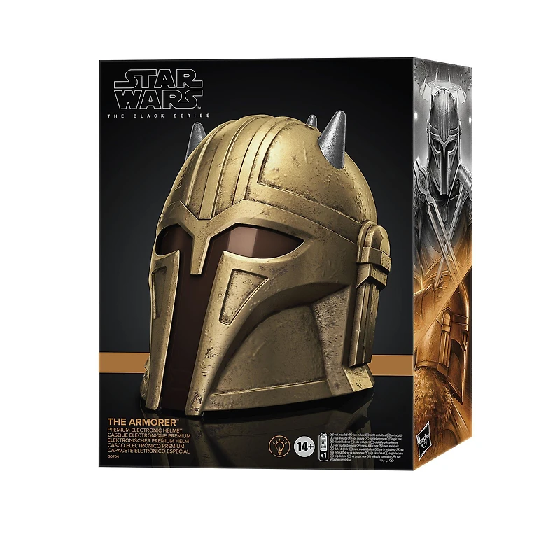 Hasbro Star Wars The Black Series: Star Wars: The Mandalorian The Armorer’s Helmet Replica