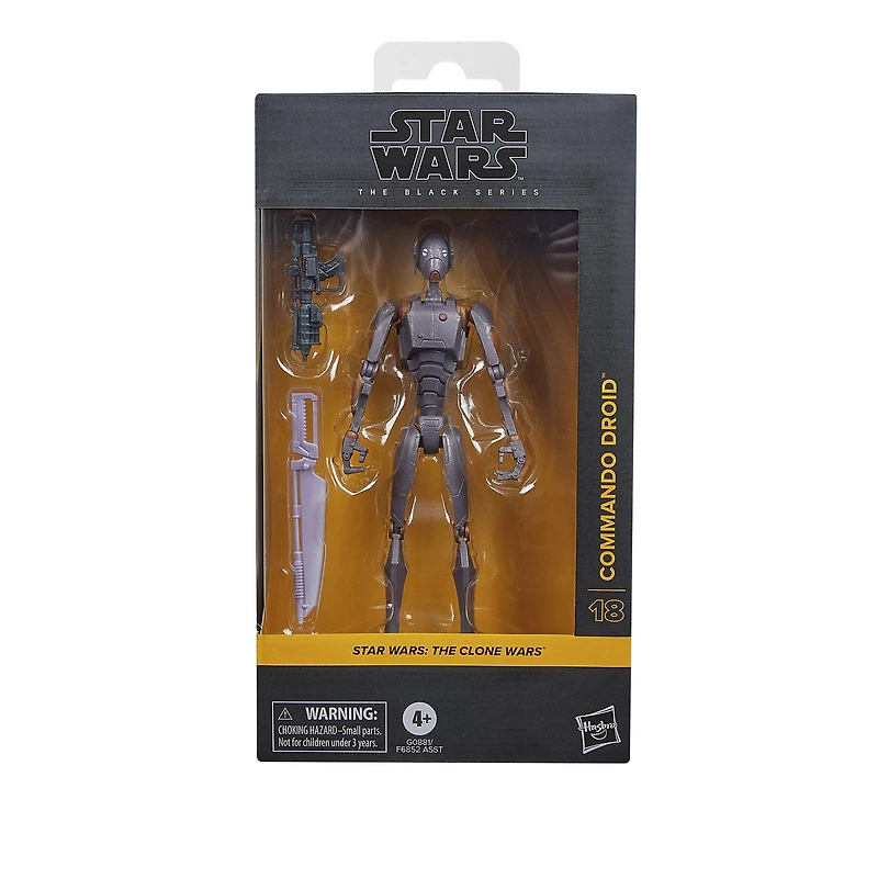 Hasbro Star Wars The Black Series: Star Wars: The Clone Wars Commando Droid 6-in Action Figure