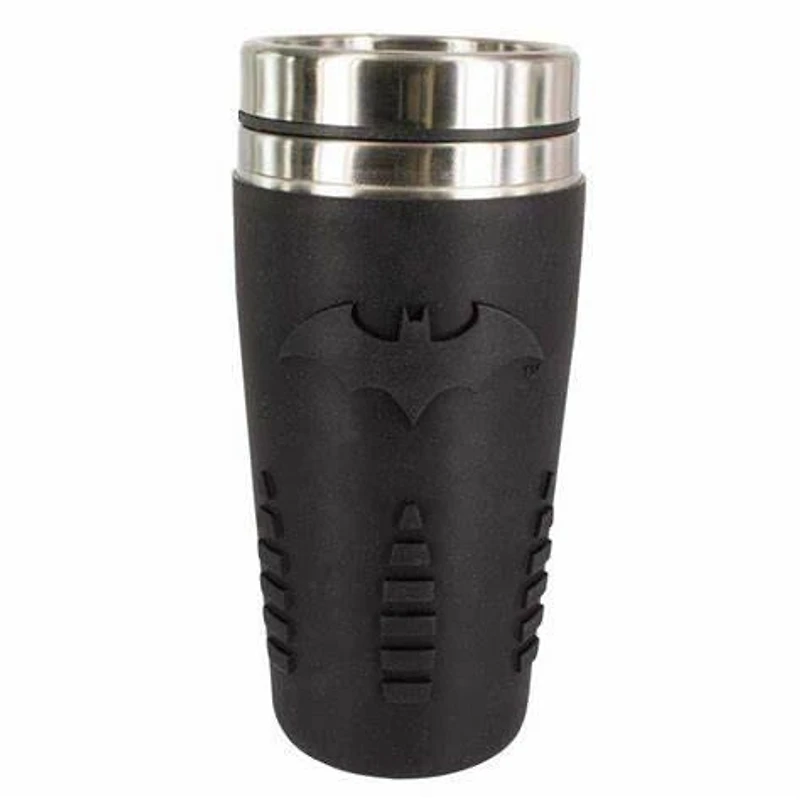 Batman Double Walled Black 15 oz. Travel Mug