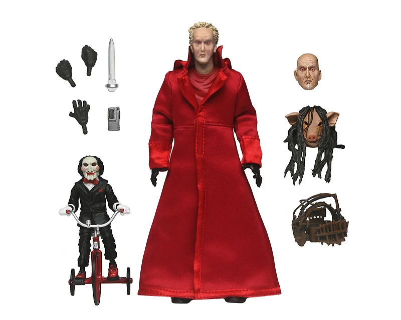 NECA Saw Ultimate Jgsaw Killer (Red Robe) 7-in Action Figure