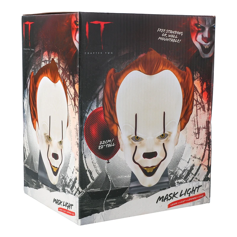 IT Pennywise Mask 8.7-in Light