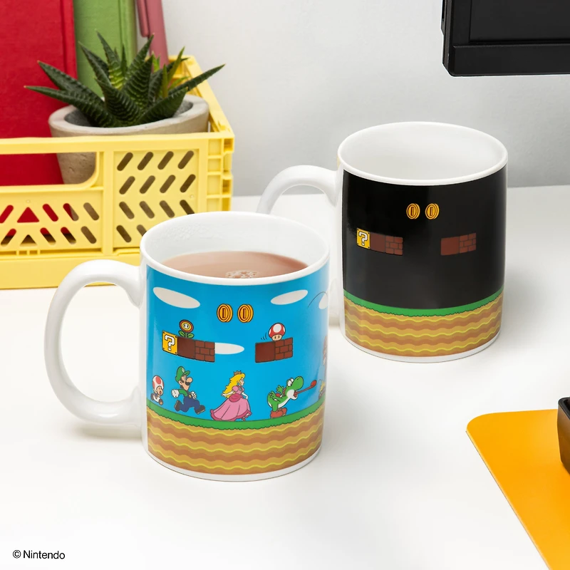 Super Mario Level Heat Change 10 oz. Mug