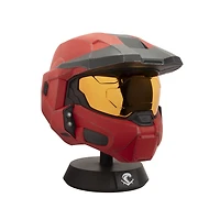 Jazwares Halo Master Chief MJOLNIR War Games Helmet () with Lights and Display Stand