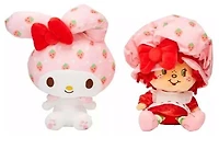 Jakks Pacific Sanrio My Melody x Strawberry Shortcake 9-in Plush 2-Pack