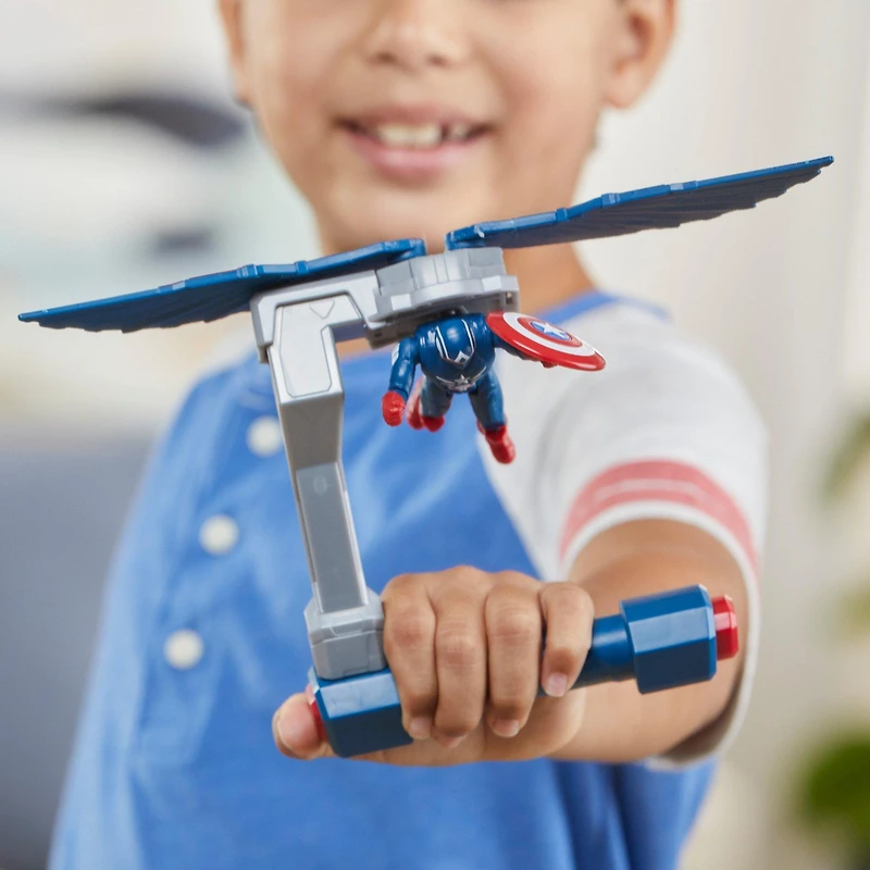 Hasbro Epic Hero Series Marvel Captain America: Brave New World Captain America Flight Control 4-in Action Figure