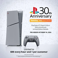 Sony PlayStation 5 Slim Digital Edition 30th Anniversary Limited Edition Bundle