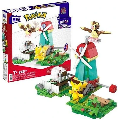 MEGA Pokemon Countryside Windmill Playset