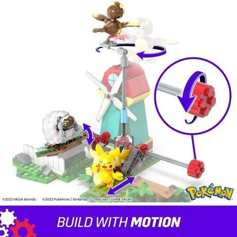 MEGA Pokemon Countryside Windmill Playset