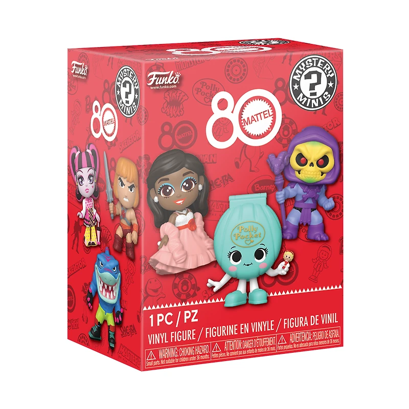 Funko POP! Mystery Mini: Retro Toys Mattel 80th Anniversary 3-in Vinyl Figure (Styles May Vary)