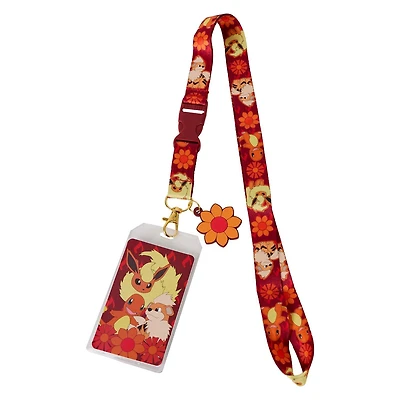 Loungefly Pokemon Fire Type Lanyard GameStop Exclusive