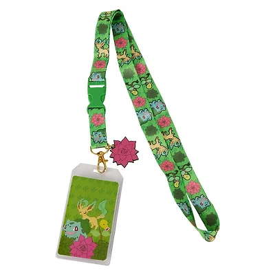 Loungefly Pokemon Grass Type Lanyard GameStop Exclusive