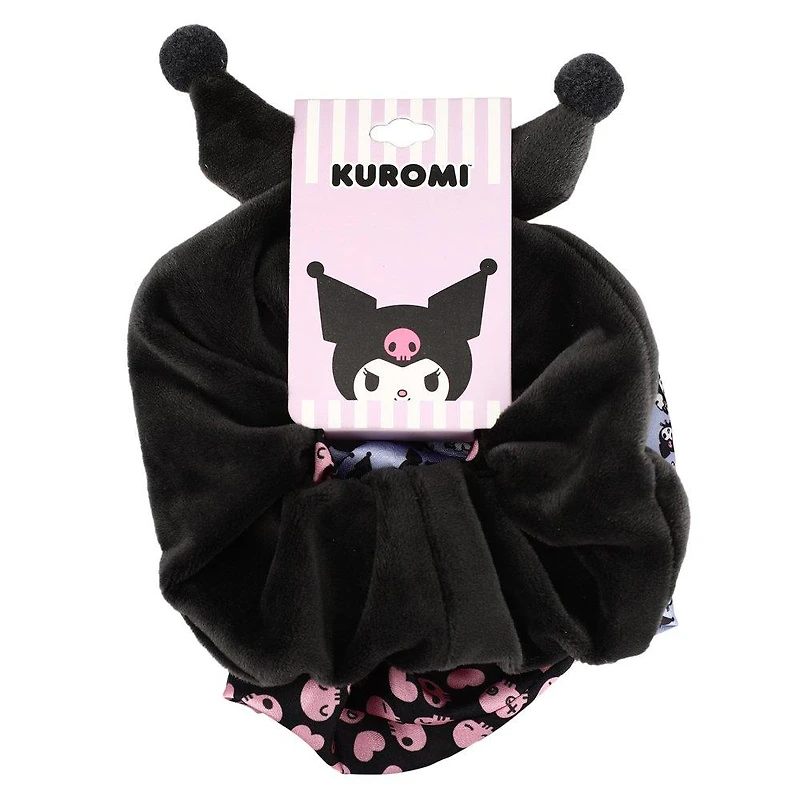Sanrio Kuromi 3-pack Scrunchie Set