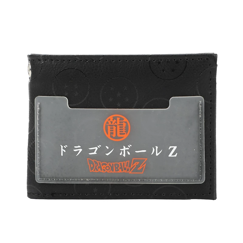 Dragon Ball Z Bi-fold with Rubber Front Pocket Wallet