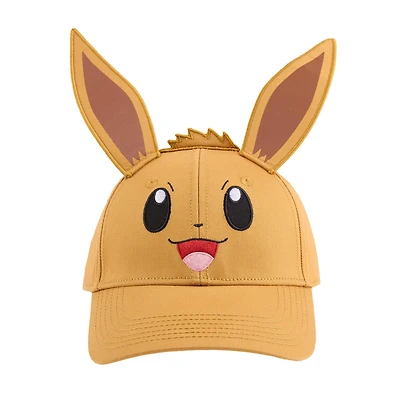 Pokemon Eevee Cosplay Baseball Hat with 3D Ears
