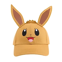 Pokemon Eevee Cosplay Baseball Hat with 3D Ears