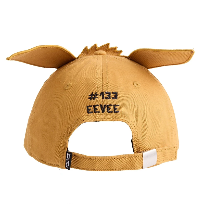Pokemon Eevee Cosplay Baseball Hat with 3D Ears