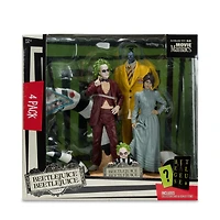 McFarlane Toys Movie Maniacs Beetlejuice - Beetlejuice Multipack Figure Set - 4-Pack