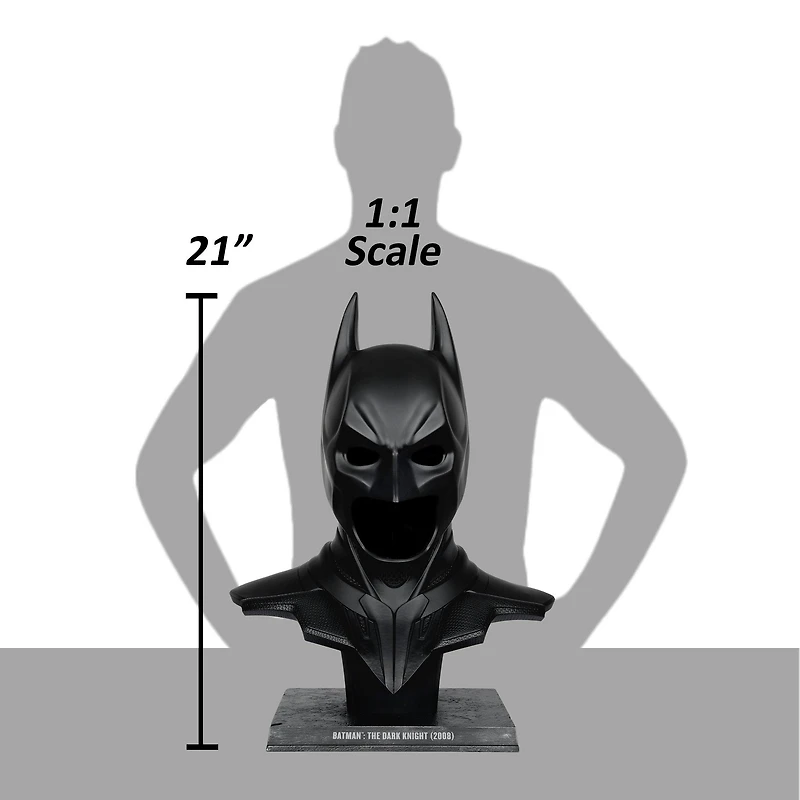 McFarlane Toys DC Direct Batman The Dark Knight 1:1 Scale Collector Cowl Replica