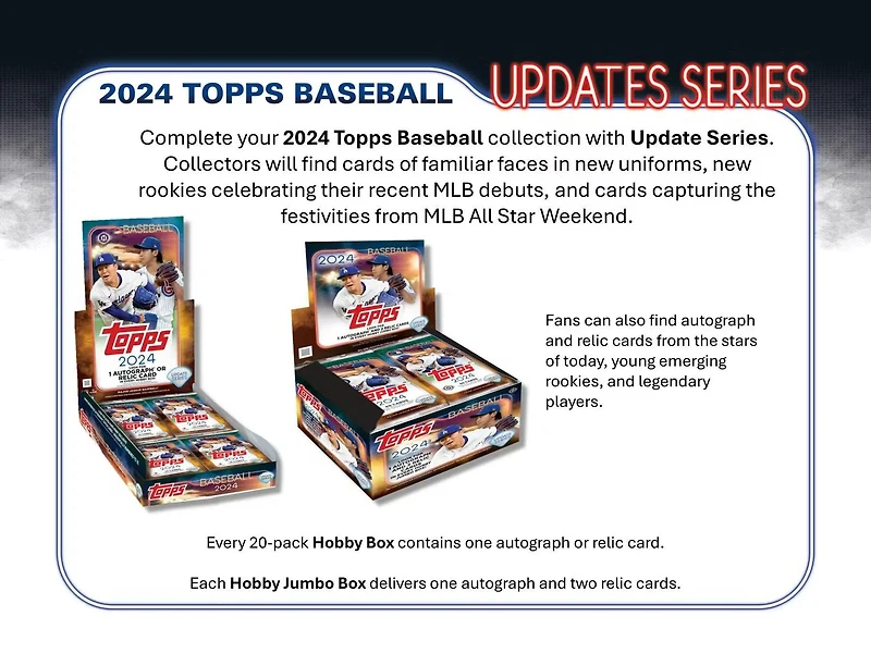 2024 Topps MLB Baseball Update Fat Pack