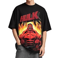 The Incredible Hulk Red Hulk Unisex Short Sleeve Graphic T-Shirt GameStop Exclusive