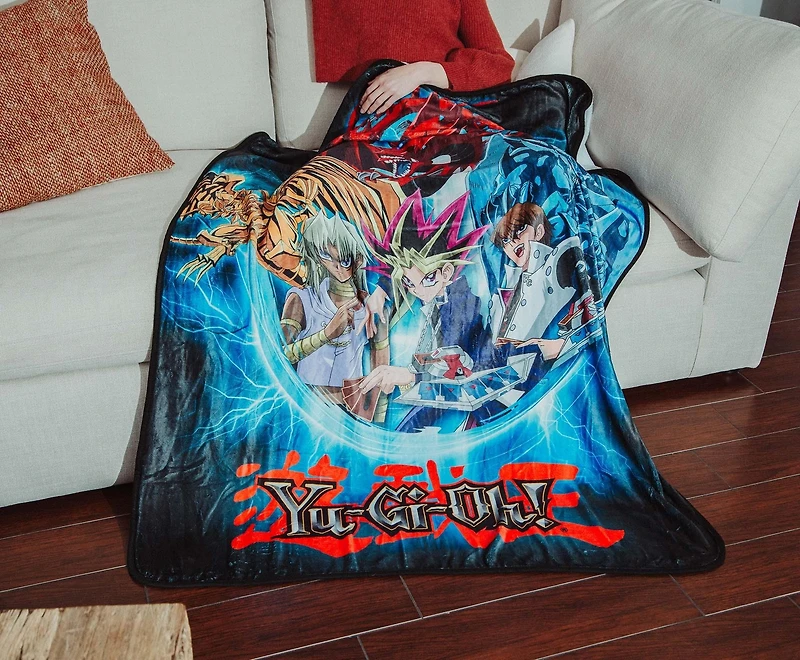 Yu-Gi-Oh! Monster Spirits 45 x 60 In Fleece Throw Blanket