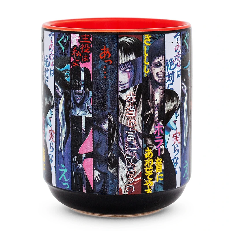 Toynk mic Junji Ito Panel Poster Asian Style Traditional Japanese Inspired 9oz. Mug