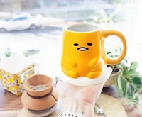 Sanrio Gudetama Lazy Egg Sculpted Ceramic 20oz. Mug