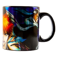 Bleach Anime Foil Print Black Luster Coffee Mug