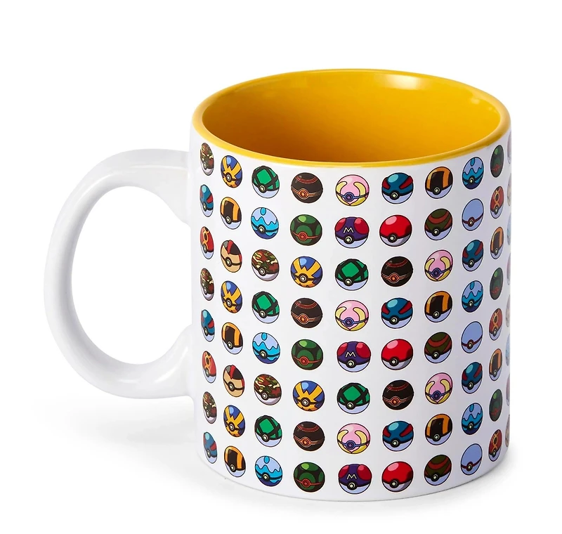 Pokemon Multi Pokeball 20oz Coffee Mug