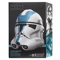 Hasbro Star Wars The Black Series: Star Wars: Ahsoka Clone Trooper 501st Legion Electronic Helmet GameStop Exclusive