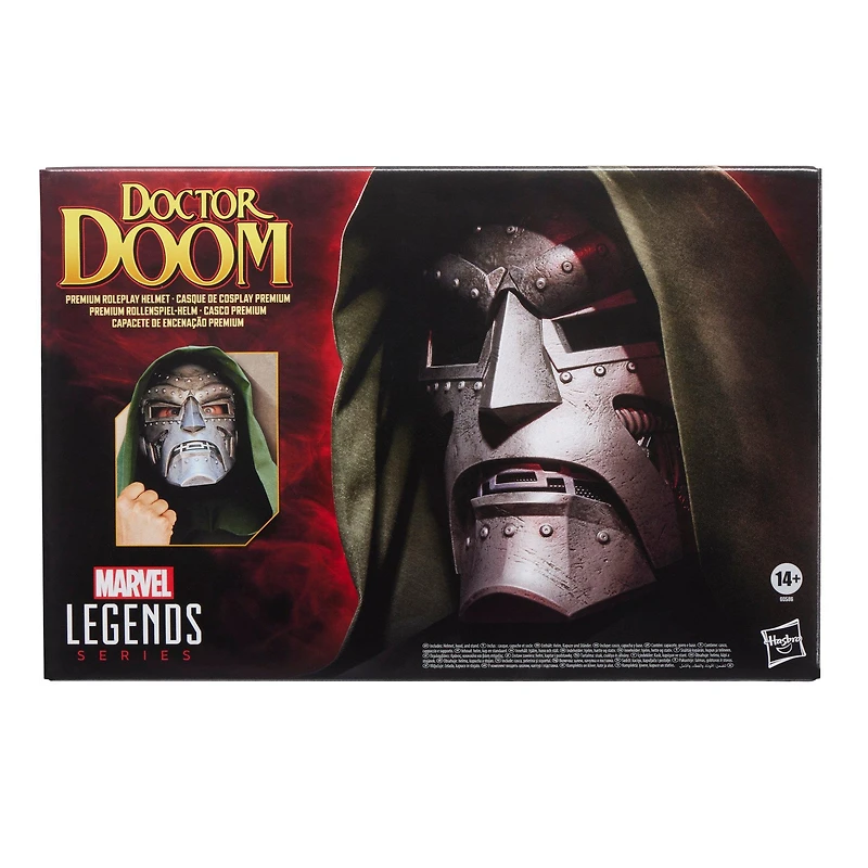 Hasbro Marvel Legends Series Doctor Doom Premium Roleplay Helmet
