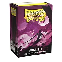 Dragon Shield 100 Count Sleeves - Matte Dual Wraith