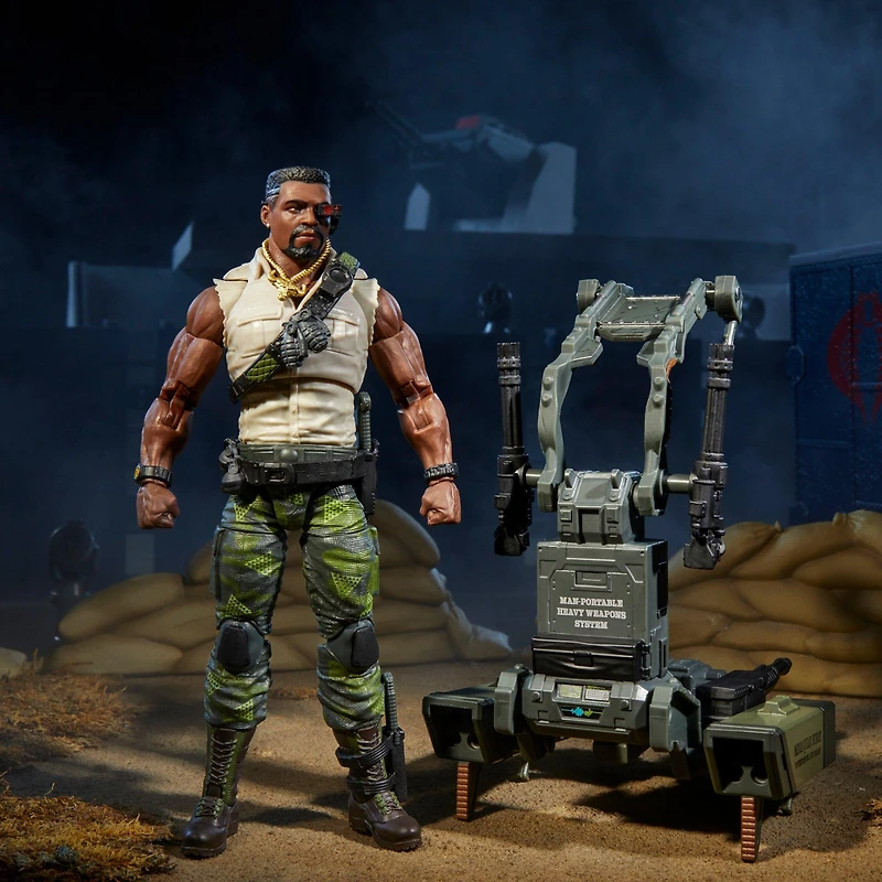 Hasbro G.I.Joe  Classified Series Heavy Ordnance Trooper 6-in Action Figure