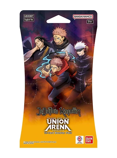 Union Arena Card Game: Jujutsu Kaisen Booster Pack (UE03BT) (12 Cards)