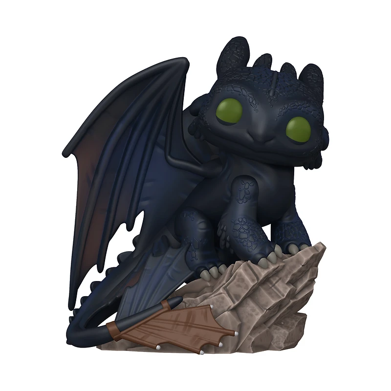Funko POP! Deluxe: How to Train Your Dragon Toothless 6.45-in Vinyl Figure