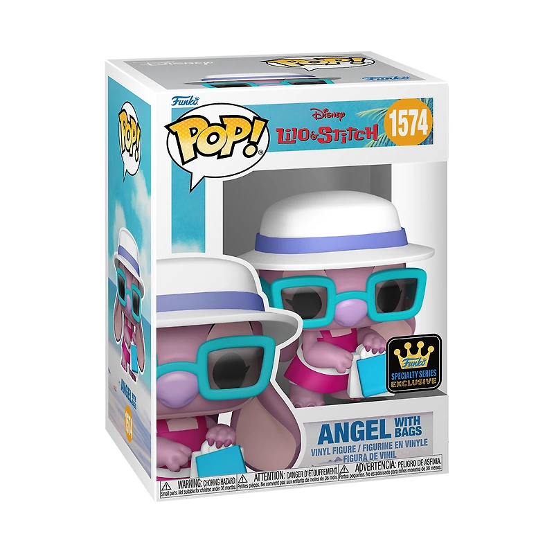 Funko POP! Disney: Lilo and Stitch Angel with Bags 3.4-in Vinyl Figure
