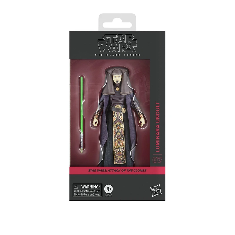 Hasbro Star Wars The Black Series Star Wars: Attack of the Clones Luminara Unduli 6-in Action Figure