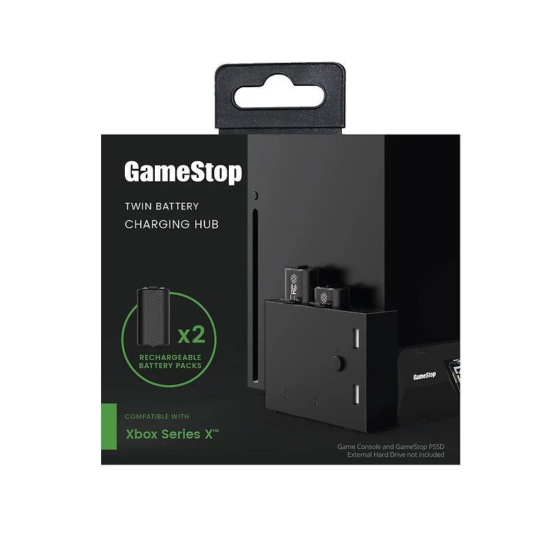 GameStop Twin Battery Charging Hub for Xbox Series X