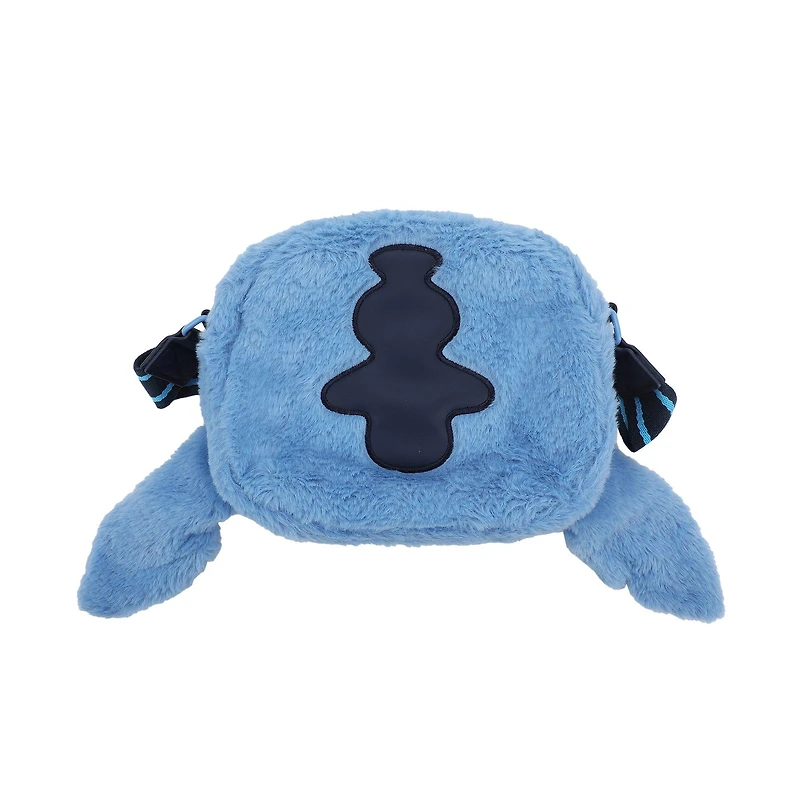 Lilo and Stitch Plush Crossbody Bag with Adjustable Straps