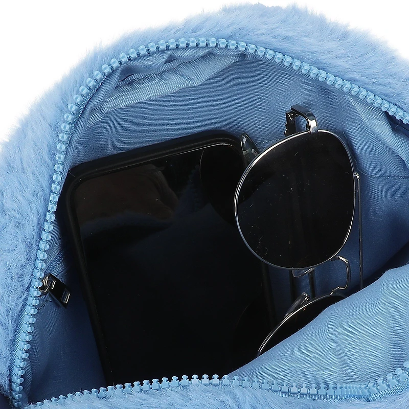 Lilo and Stitch Plush Crossbody Bag with Adjustable Straps