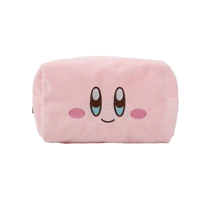 Kirby Pink Plush Cosmetic 4.5-in Toiletry Bag