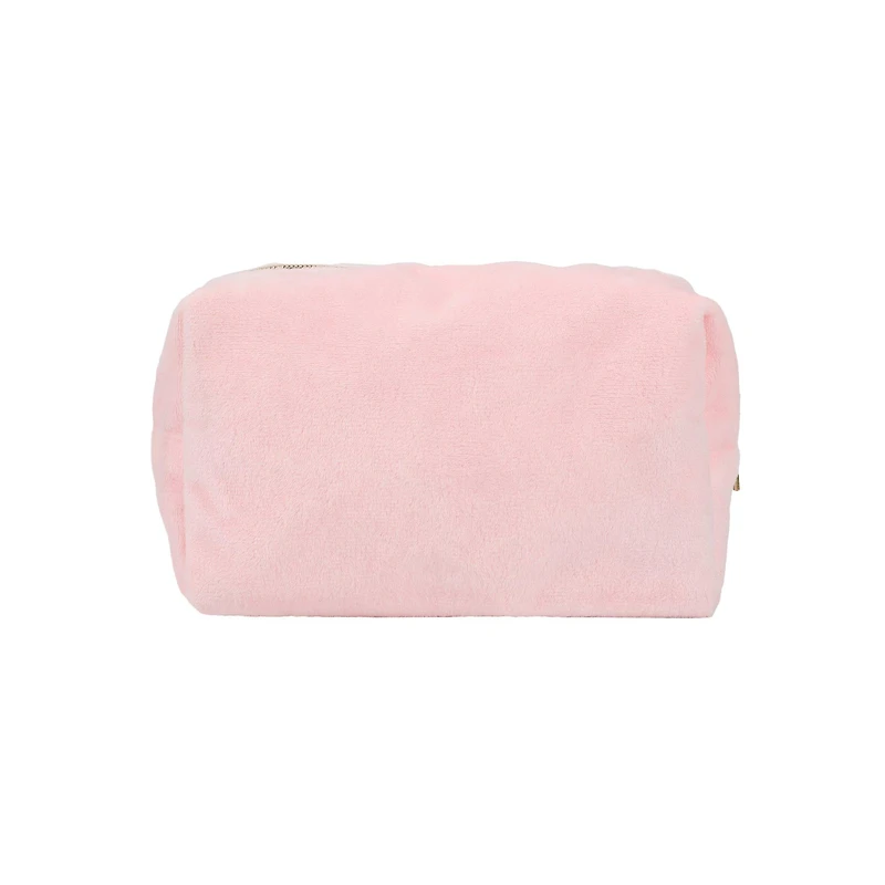 Kirby Pink Plush Cosmetic 4.5-in Toiletry Bag