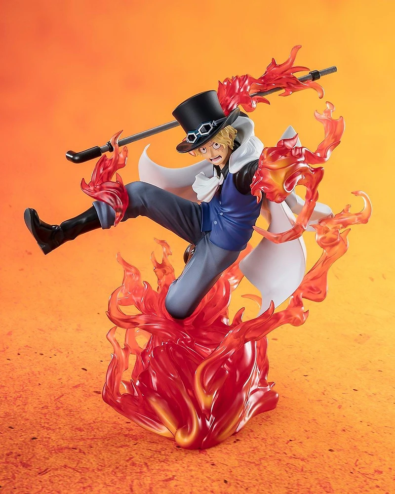 Tamashii Nations One Piece S.H. Figuarts Sabo (Fire Fist Rook Check) 7.4-in Figure