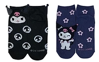 Sanrio Kuromi Womens Ankle Socks with 3D Ears 2-Pack GameStop Exclusive