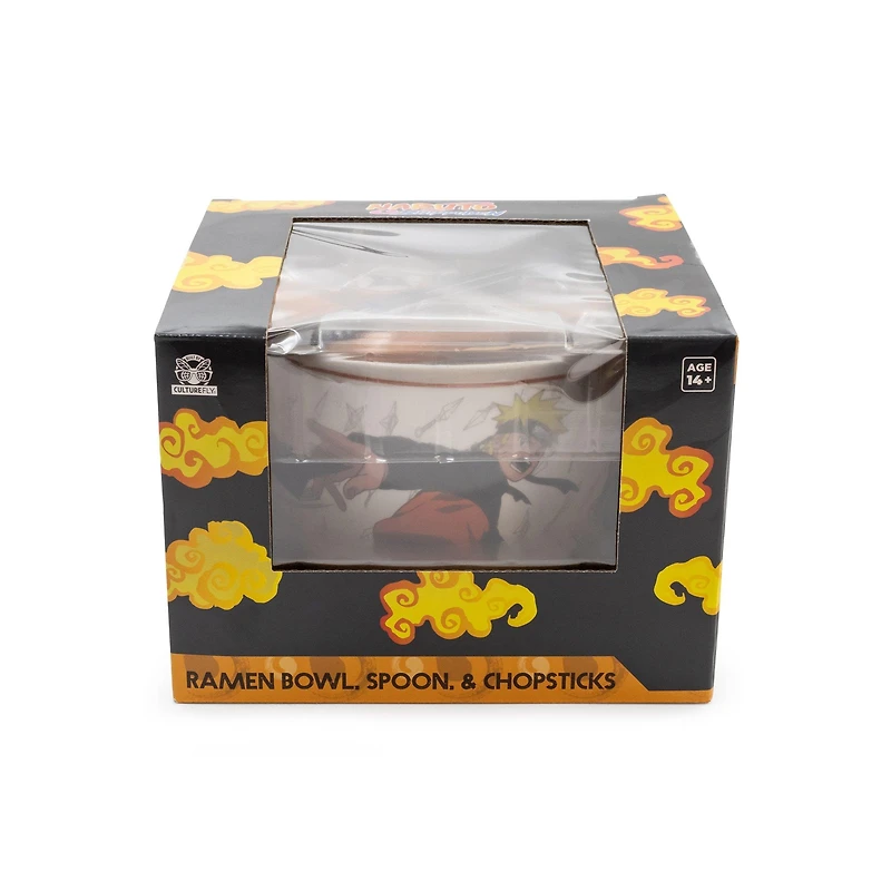 CultureFly Naruto Shippuden Ramen Bundle with 20 oz Bowl, Spoon