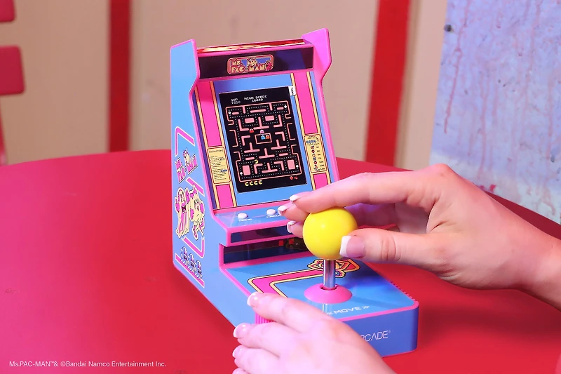 My Arcade Ms. PAC-MAN Joystick Player Portable Retro Arcade