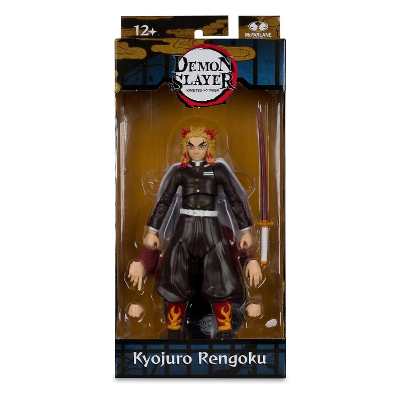 McFarlane Toys Demon Slayer Kimetsu no Yaiba Kyojuro Rengoku 7-in Action Figure