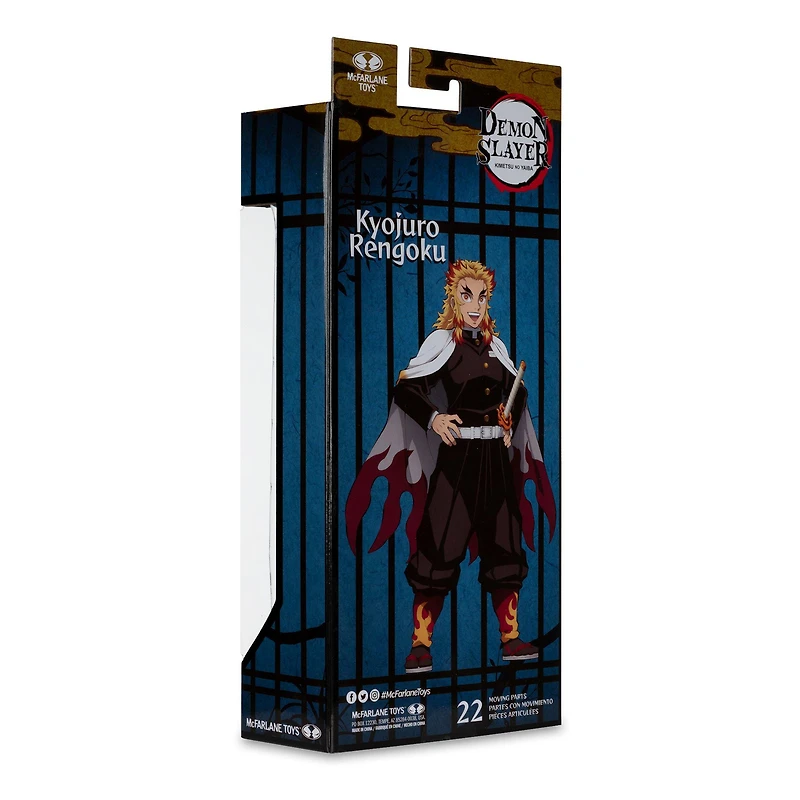 McFarlane Toys Demon Slayer Kimetsu no Yaiba Kyojuro Rengoku 7-in Action Figure
